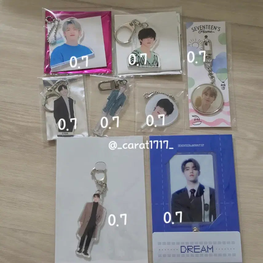 [BUNJANG] Seventeen S.Coups Merchandise / (미사용)세븐틴 에스쿱스 굿즈 양도