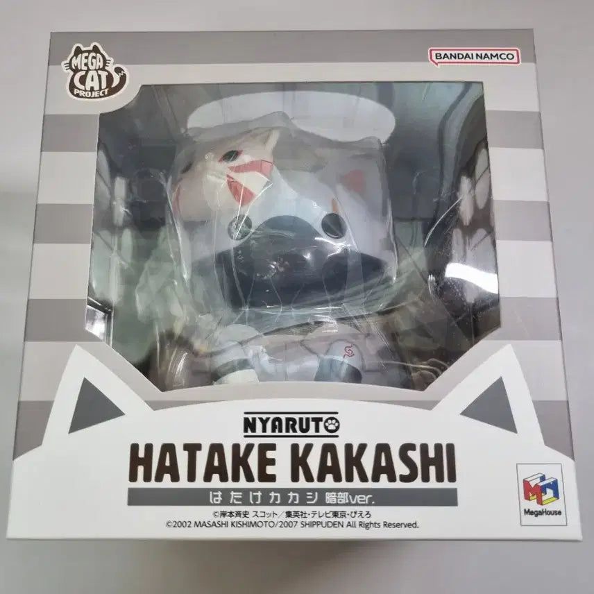 [BUNJANG] Naruto Kakashi Anbu Big Megacat Nyaruto Figure (Sealed) / 나루토 카카시 암부 빅 메가캣 빅 냐루토 판매 양도 미개봉