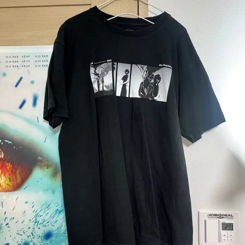[BUNJANG] Thornapple 2024 Bulgoongyeong T-Shirt / 쏜애플 2024 불구경 티셔츠 사이즈1