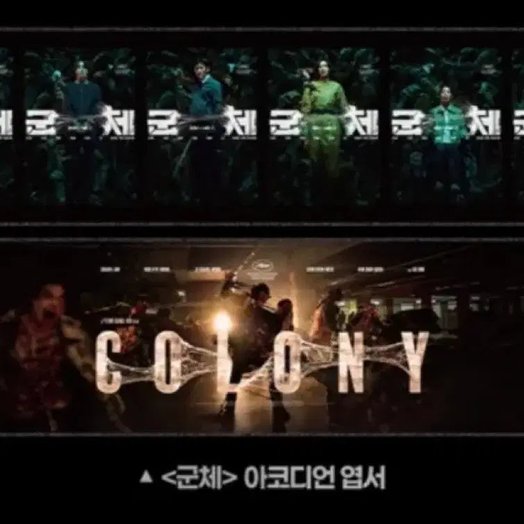 [BUNJANG] Lotte Cinema Accordion Postcard (2nd Week Special) / 군체 롯데시네마 2주차 특전 아코디언 엽서 미개봉