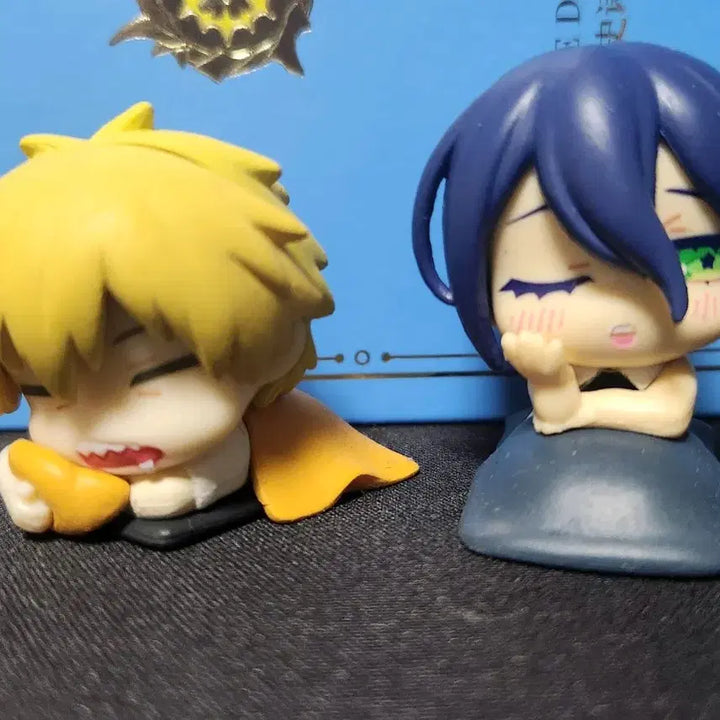 [BUNJANG] Chainsaw Man Onemutan Denji &amp; Reze Figure Bundle Set / 체인소맨 피규어 가챠 오네무탄 덴지 레제 일괄