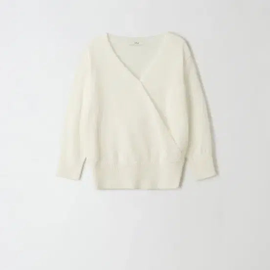 [BUNJANG] Shopmodo Eco Wrap Knit Cream / 샵모도 Eco Wrap Knit Cream