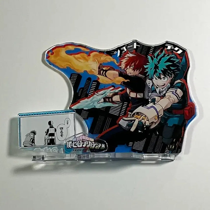 [BUNJANG] My Hero Academia Ichiban Kuji Midoriya Todoroki Masterpiece Diorama Acrylic Stand / 히로아카 나히아 원화전 미도리야 토도로키 명장면 디오라마 아크릴