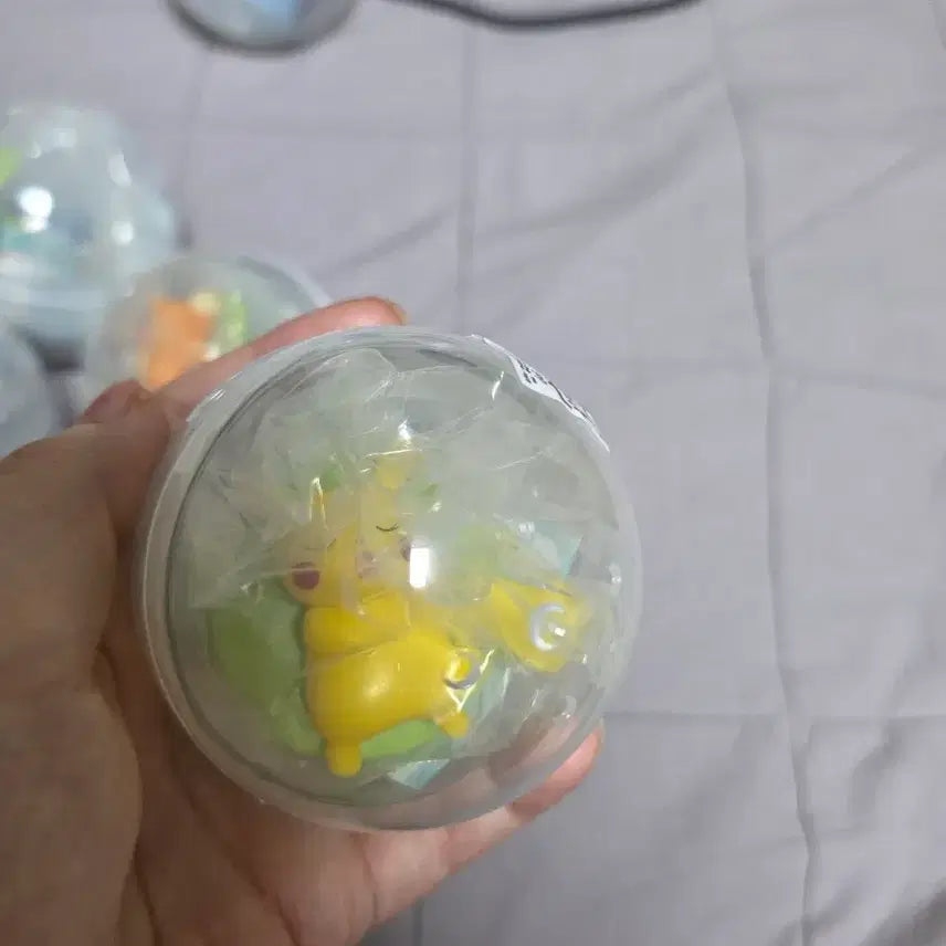 [BUNJANG] Pokemon Center Sleeping Time Pikachu &amp; Pammo 2 Types Gacha Figures (Sealed) / 포켓몬스터 두둥실 힐링타임 피카츄 빠모 2종 가챠 미개봉 판매