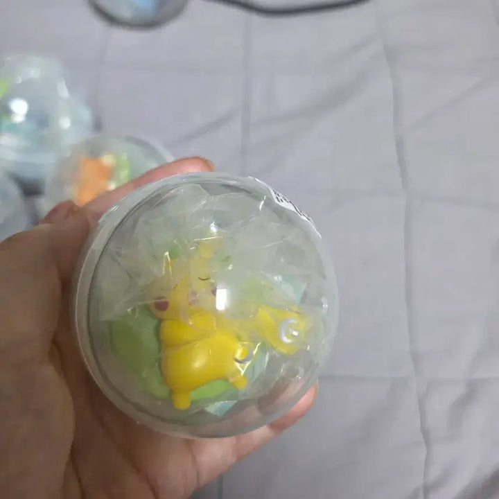 [BUNJANG] Pokemon Center Sleeping Time Pikachu &amp; Pammo 2 Types Gacha Figures (Sealed) / 포켓몬스터 두둥실 힐링타임 피카츄 빠모 2종 가챠 미개봉 판매