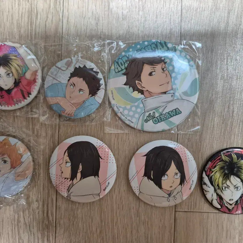 [BUNJANG] Haikyuu!! Character Pins / 하이큐 뱃지 판매