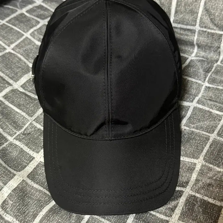 [BUNJANG] Prada Re-Nylon Baseball Cap Black 2XL / 프라다 리나일론 베이스볼 캡 블랙 2XL