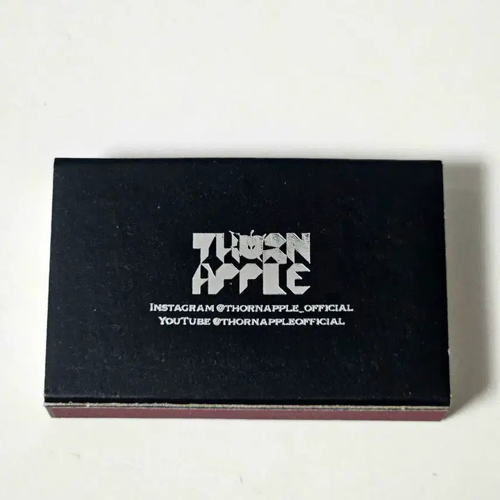[BUNJANG] Thornapple 10th Anniversary Matchbox / 쏜애플 10주년 기념 성냥 (쿨거래 에누리)