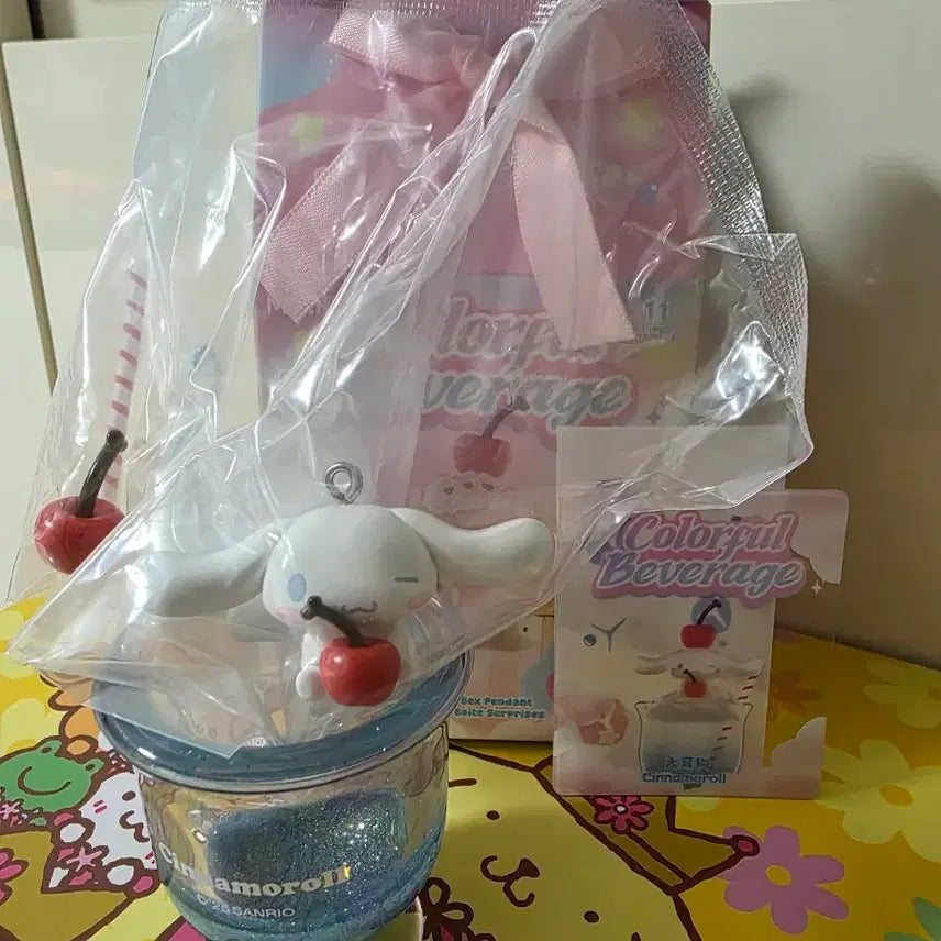 [BUNJANG] Sanrio Cinnamoroll Colorful Beverage Figure / 산리오 Colorful Beverage 시나모롤 확정