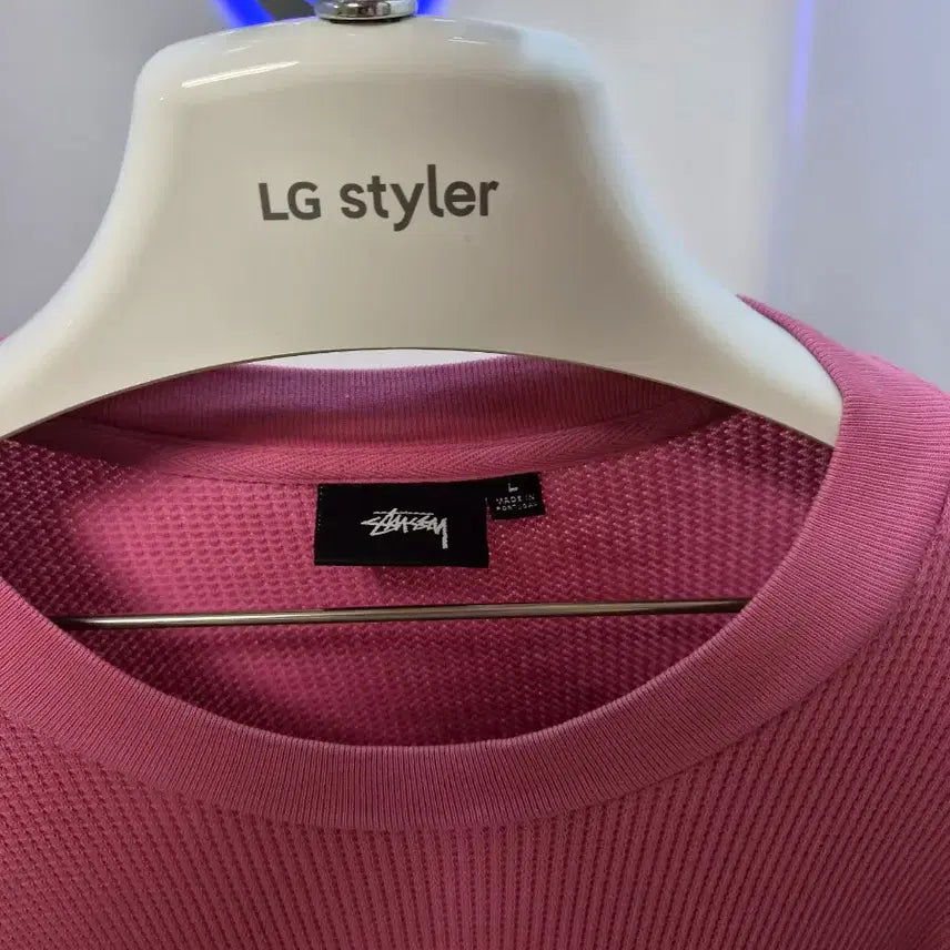 [BUNJANG] Stussy Knit Pink / 스투시 니트 핑크(L)