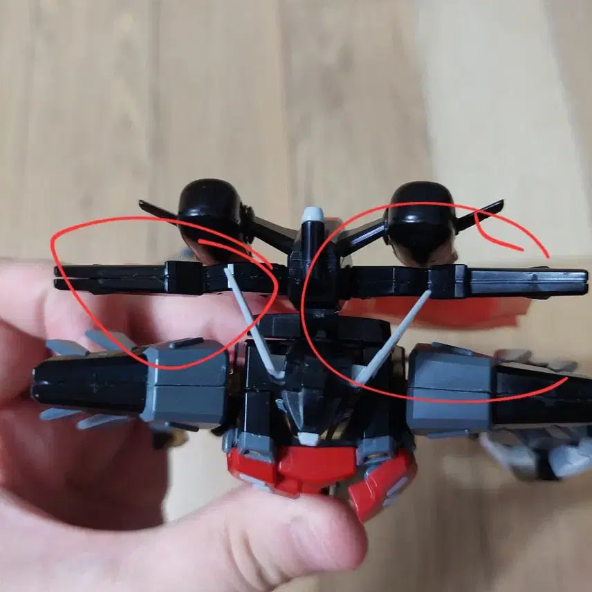 [BUNJANG] HG Gundam Black Knight Shiba Plastic Model Kit / HG 건담 블랙 나이트 시바