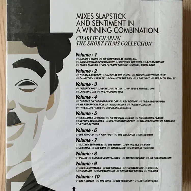 [BUNJANG] Charlie Chaplin Edition HD Remastering: Short Film Collection (10-Disc) / [HD 리마스터링] 찰리 채플린 에디션 : 단편 컬렉션 (10disc)