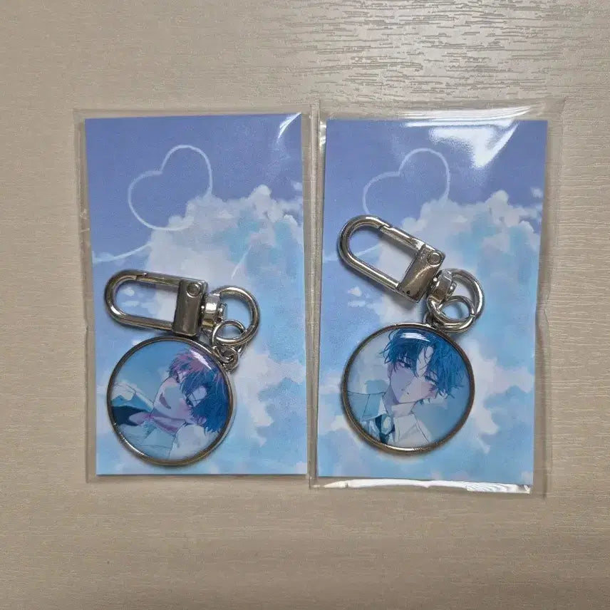 [BUNJANG] Choi Sol Summer Metal Epoxy Keyring Set (Dim Meng) / 괴출 비공굿 딤멩 님 최솔 여름 금속 에폭시 키링 set 양도