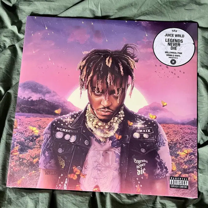 [BUNJANG] Juice WRLD Legends Never Die Millennial Pink Double Vinyl LP / 주스 월드 legend never die 밀레니얼 핑크 lp