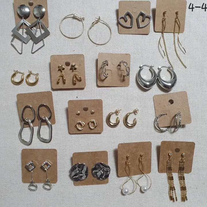[BUNJANG] 16 Pairs Earrings Bundle Set / 귀걸이 16개 일괄