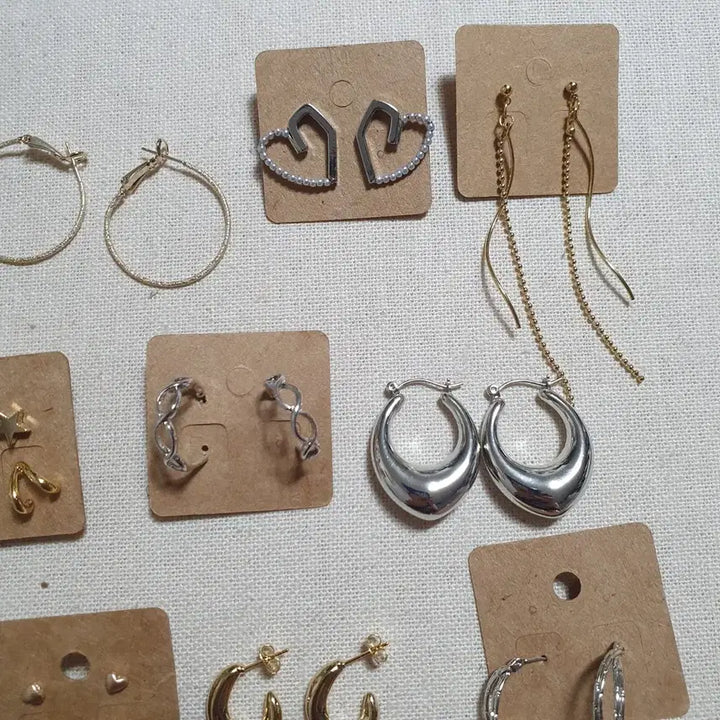 [BUNJANG] 16 Pairs Earrings Bundle Set / 귀걸이 16개 일괄