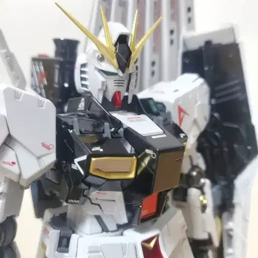 [BUNJANG] MG Nu Gundam Ver. Ka &amp; Sazabi Special Coating Alloy Frame Bundle Set / mg 뉴건담 티피 합금프레임+사자비 스페셜코팅 합금프레임 일괄판매