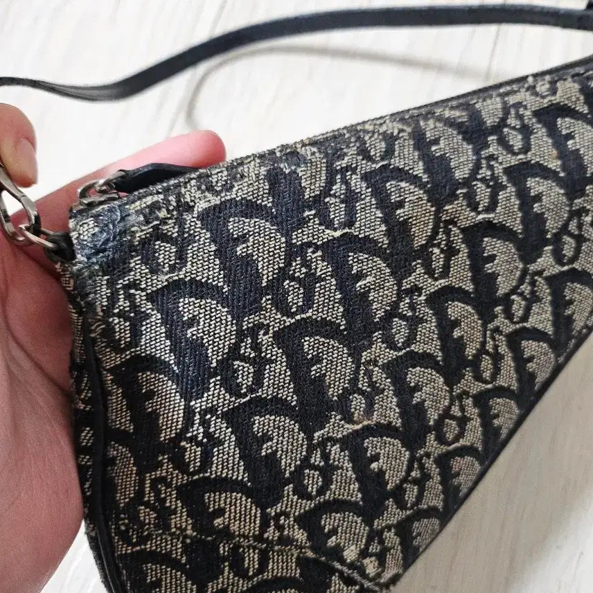 [BUNJANG] Christian Dior Oblique Saddle Bag / 정품) 크리스찬 디올 오블리크 새들백