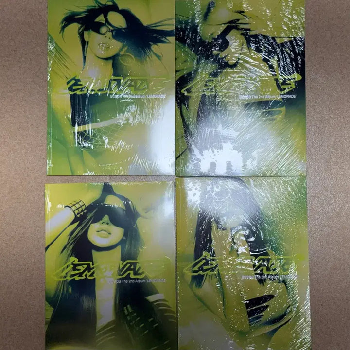 [BUNJANG] Aespa Lemonade Acid Ver. Sealed Album / 4장 세트 에스파 lemonade 레모네이드 미개봉 앨범 aespa