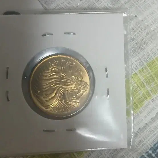[BUNJANG] 1992 Gold Coin Lion Design / 금화 라이온 디자인 1992년