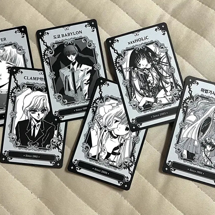 [BUNJANG] CLAMP Art Exhibition Profile Card Set / 클램프전 프로필카드 쵸비츠 홀릭 도쿄바빌론 학원탐정단 레이어스