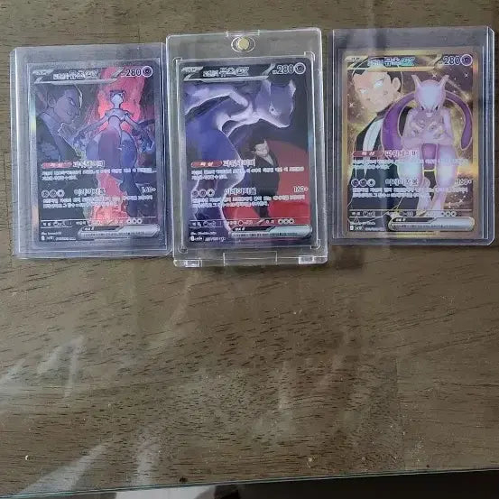 [BUNJANG] Mewtwo EX Trading Cards / 포켓몬카드 뮤츠