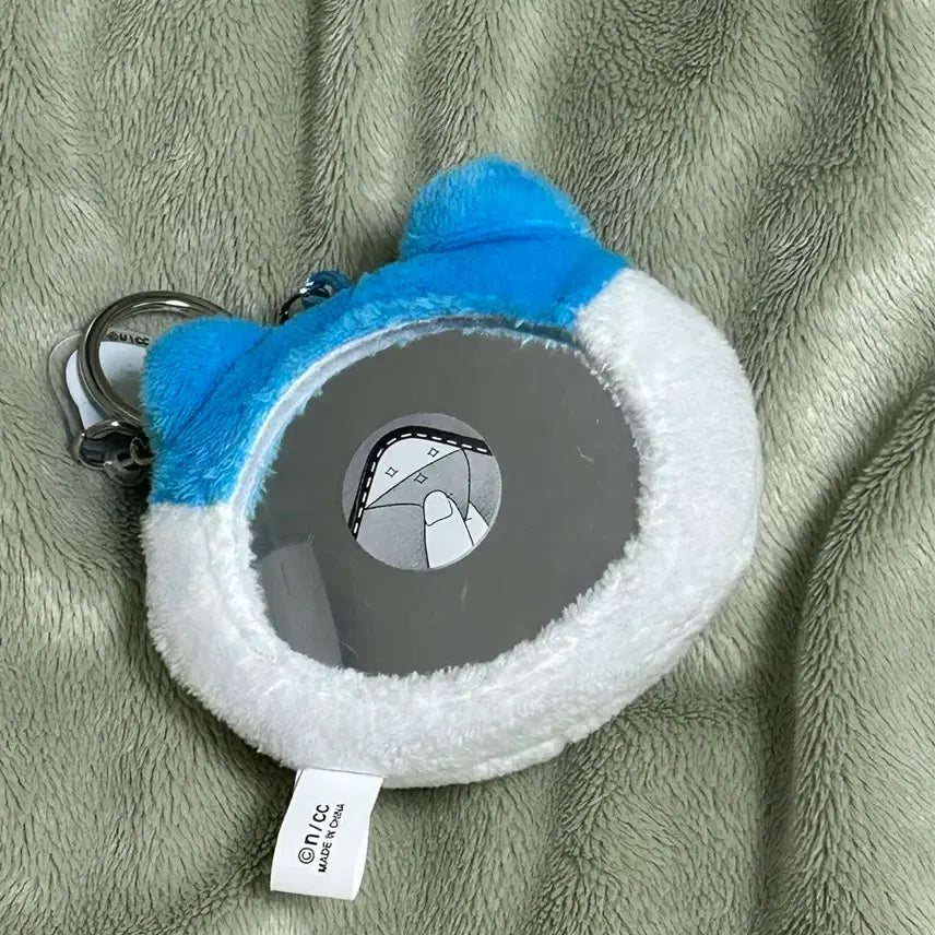[BUNJANG] Mon-Jak-Gwi Hachiware Mirror Plush Keychain / 새상품) 먼작귀 하치와레 거울 인헝 키링