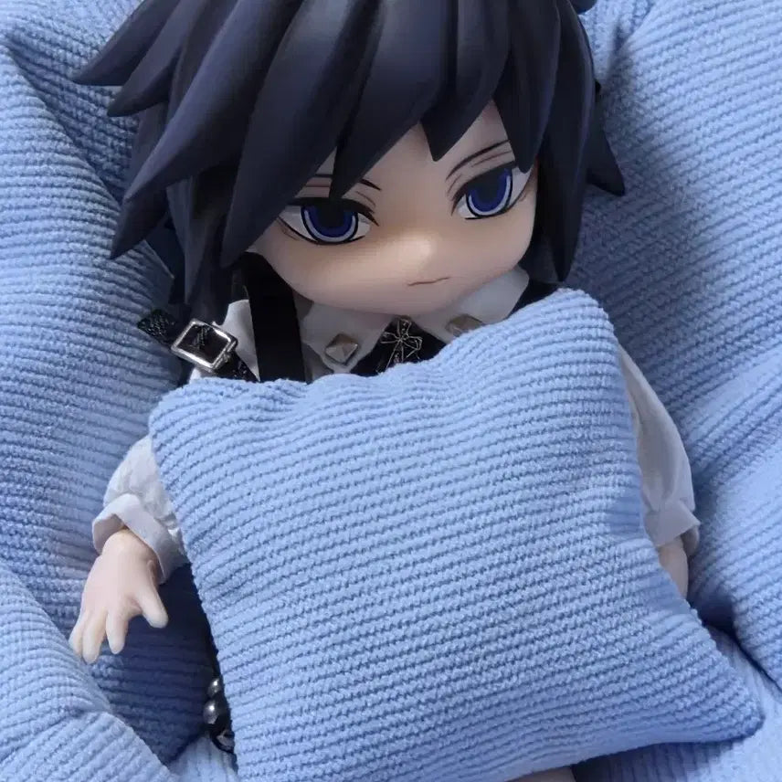 [BUNJANG] Demon Slayer Giyu Tomioka Nendoroid Bundle Set with Extras / 일괄, 처분) 귀멸의 칼날 토미오카 기유 피규어 넨도로이드 포토카드 가챠