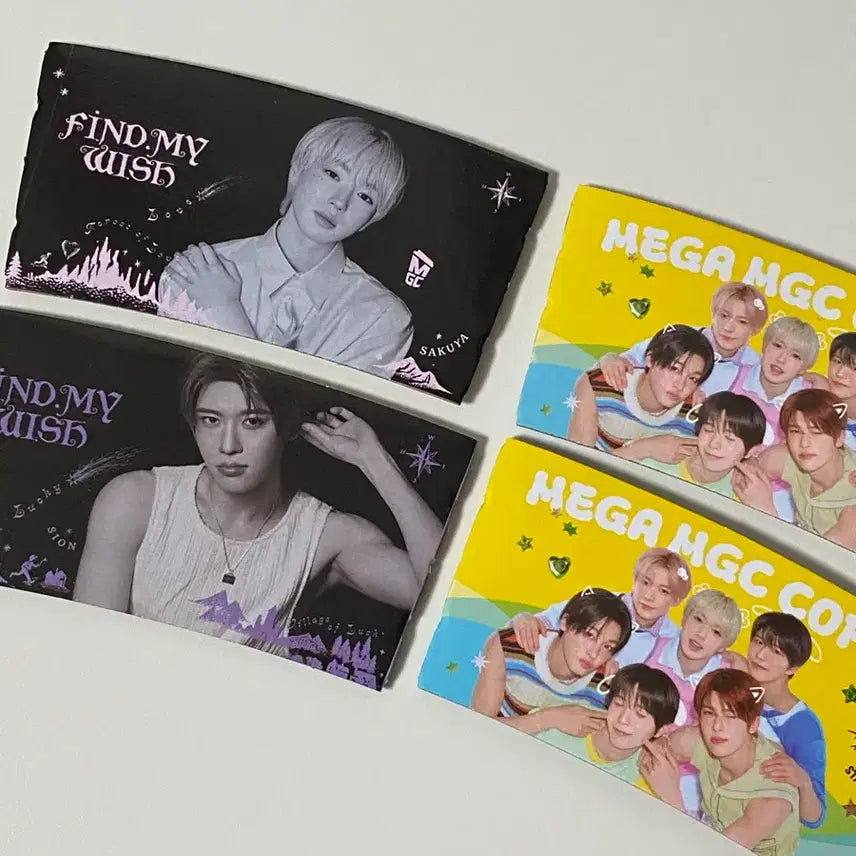 [BUNJANG] Mega Coffee Wish Cup Holder Bundle Set / (일괄) 메가커피 엔시티 위시 컵홀더 4개