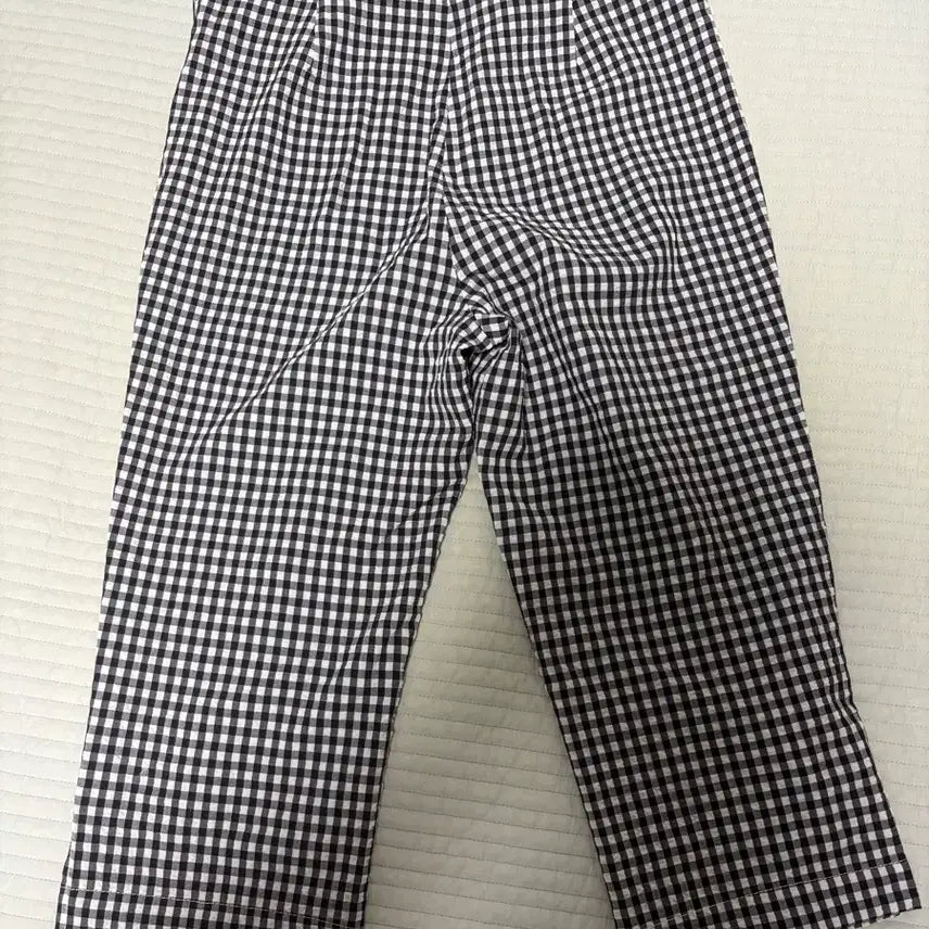 [BUNJANG] Zara Gingham Check Capri Pants / 자라 깅엄체크 카프리 팬츠