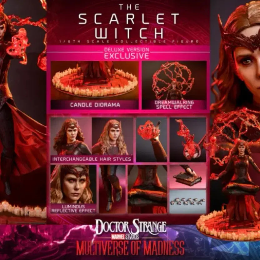 [BUNJANG] Hot Toys MMS653 Scarlet Witch (Multiverse Version) Deluxe / 핫토이 mms653 스칼렛위치
