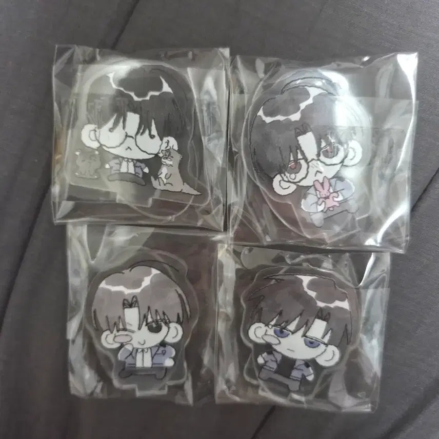 [BUNJANG] Ghost Story Commute Unofficial Acrylic Stand Set / 괴담출근 비공식 아크릴 스텐드 4개 일괄 원가이하