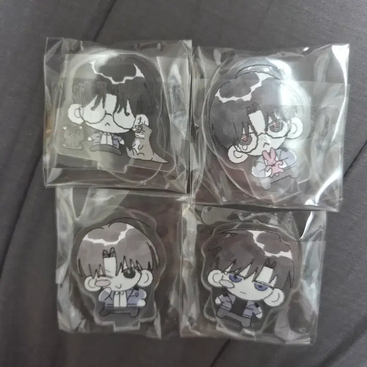 [BUNJANG] Ghost Story Commute Unofficial Acrylic Stand Set / 괴담출근 비공식 아크릴 스텐드 4개 일괄 원가이하