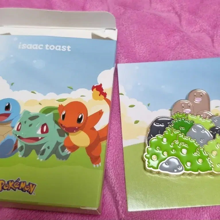 [BUNJANG] Isaac Toast Kadabra Pokemon Badge / 이삭토스트 포켓몬 뱃지 닥트리오