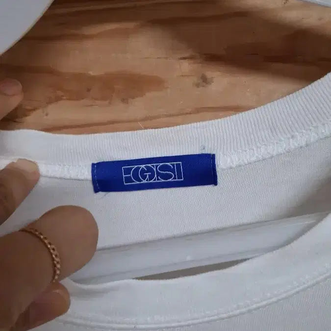 [BUNJANG] Egoist White T-Shirt (Free Size) / 에고이스트 티셔츠