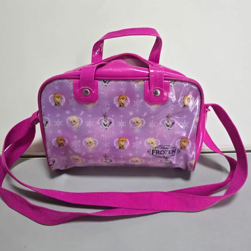 [BUNJANG] Disney Frozen Swim Bag Pink / 디즈니 겨울왕국 수영기방 핑크