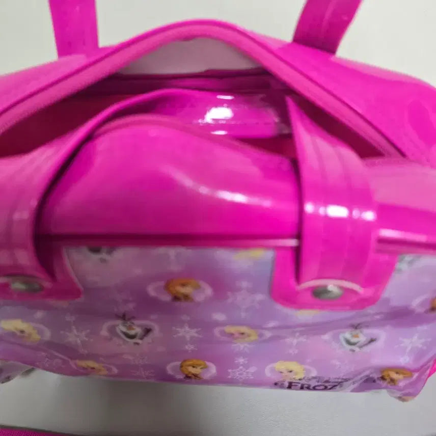 [BUNJANG] Disney Frozen Swim Bag Pink / 디즈니 겨울왕국 수영기방 핑크