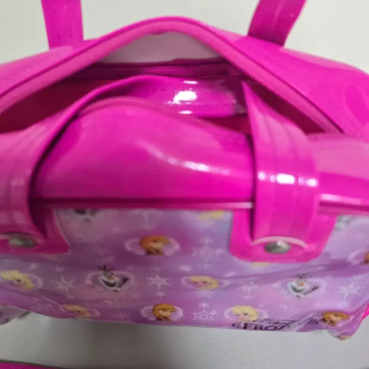 [BUNJANG] Disney Frozen Swim Bag Pink / 디즈니 겨울왕국 수영기방 핑크