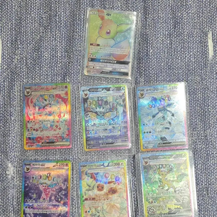 [SOLD OUT] 포켓몬카드 테라스탈 이브이 시리즈 일괄