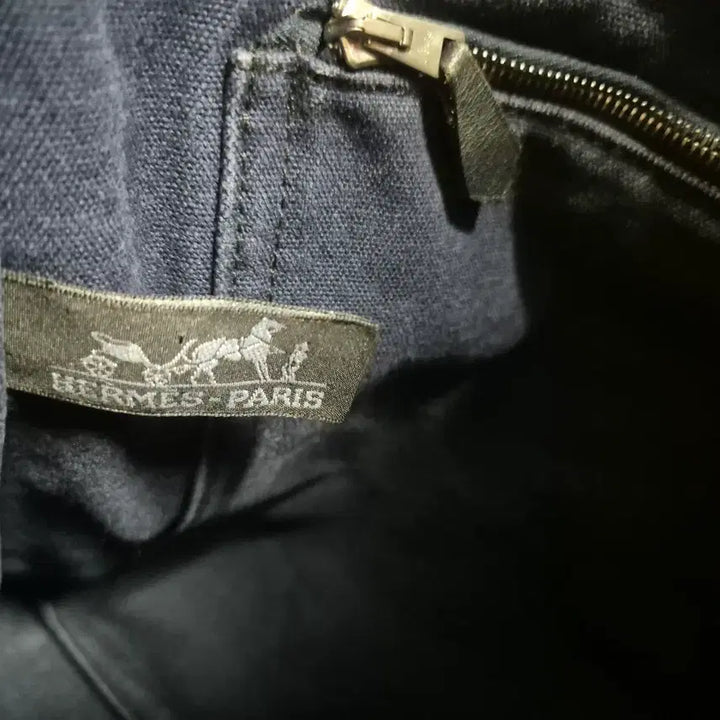 [BUNJANG] Hermès Fullout MM Tote Bag Navy Canvas / [정품] 에르메스 후루토 MM 토트백