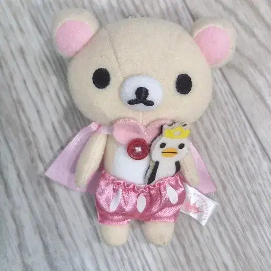 [BUNJANG] Rilakkuma Korilakkuma Prince Mascot Keyring / 고전 왕자 프린스 코리락쿠마 코리락 인형 키링