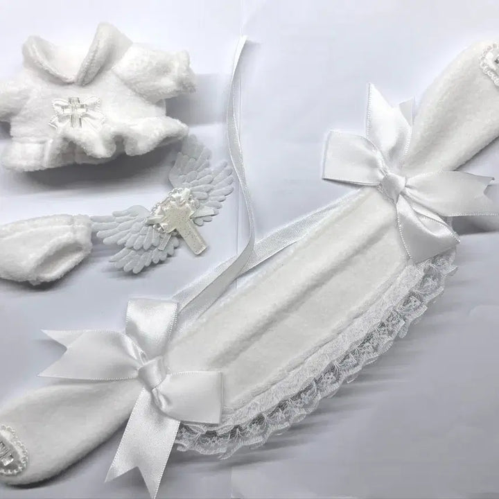 [BUNJANG] 10cm Doll Clothes Firefly Magic Bunny Black White / 10cm 인형옷 firefly magic bunny 매직버니 블랙 화이트