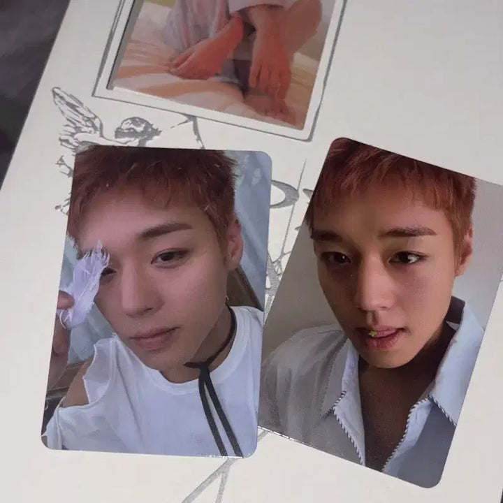 [BUNJANG] Park Ji Hoon Photocard Set (2) &amp; Album Version A (Unsealed) / 박지훈 포카 2장 &amp; A버전 앨범 (단순개봉)