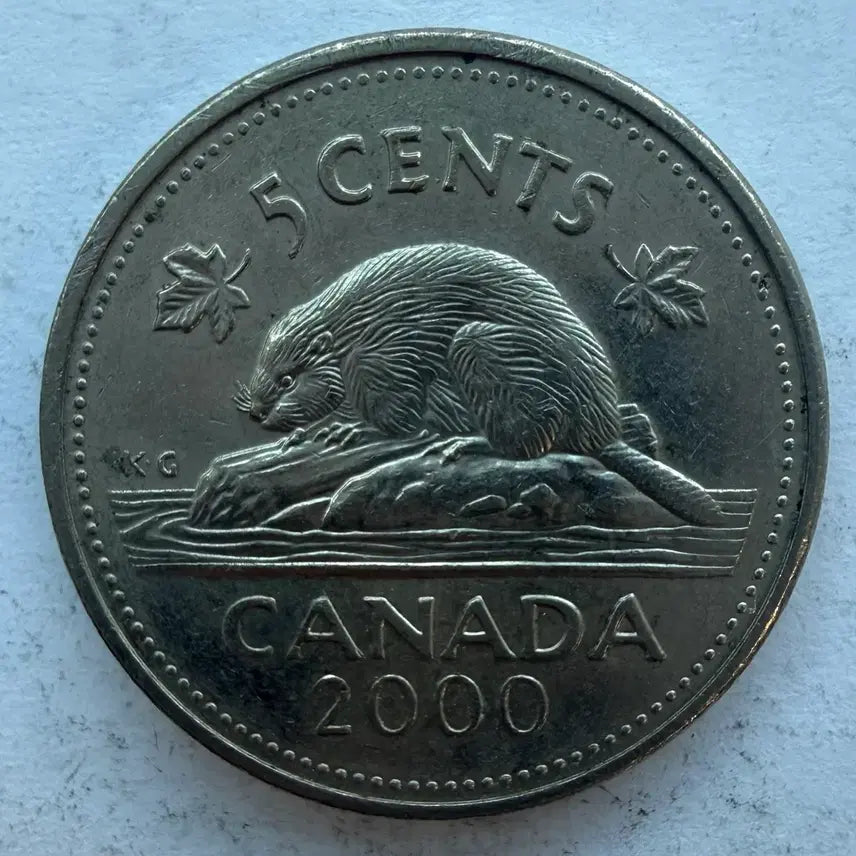 [BUNJANG] 2000 Canada 5 Cent Coin / 2000년 캐나다 5센트 동전 S3526