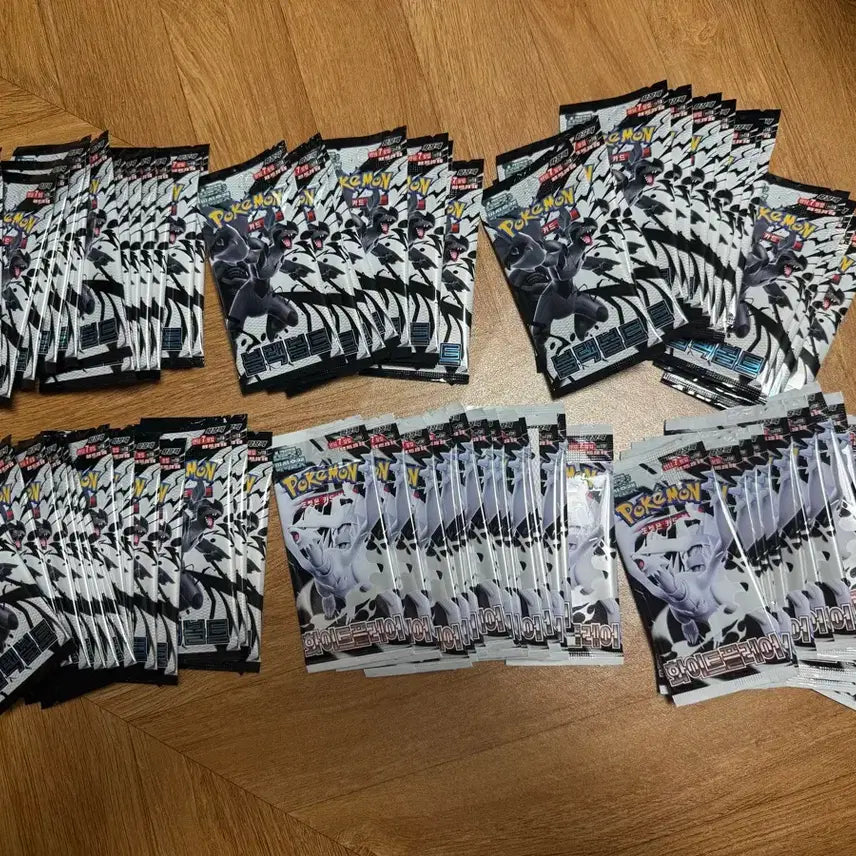 [BUNJANG] Pokemon Cards White Flare &amp; Black Bolt Search Pack Bundle (75 Packs) / 포켓몬카드 화이트플레어 블랙볼트 써치팩 서치팩 75개