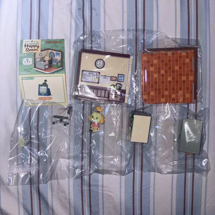 [BUNJANG] Animal Crossing Happy Room Rement Set - Re-Ment Yu-Ru / [동물의 숲] Happy room 리멘트 여울이