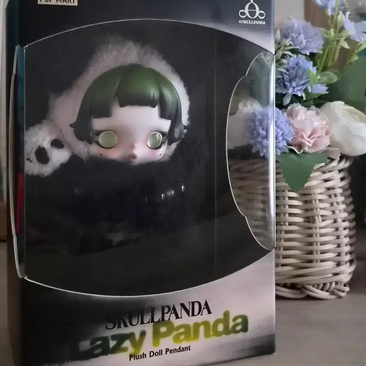 [BUNJANG] POP MART Skullpanda Lazy Panda Plush Pendant / POP MART 스컬판다 레이지 팬더 플러시 인형 펜던트