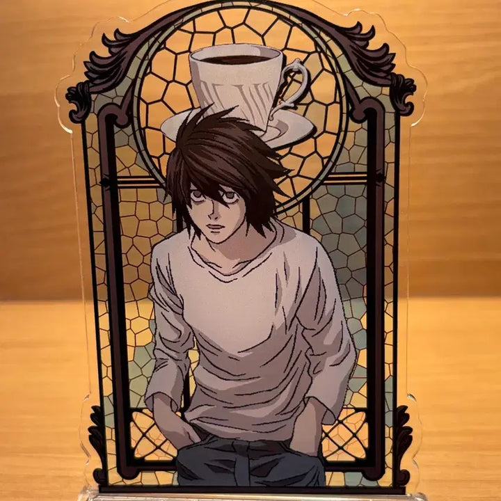 [BUNJANG] Death Note L Tunee Collaboration Cafe Acrylic Stand / 판매)데스노트 엘(L) 투니크 콜라보 카페 아크릴 스탠드