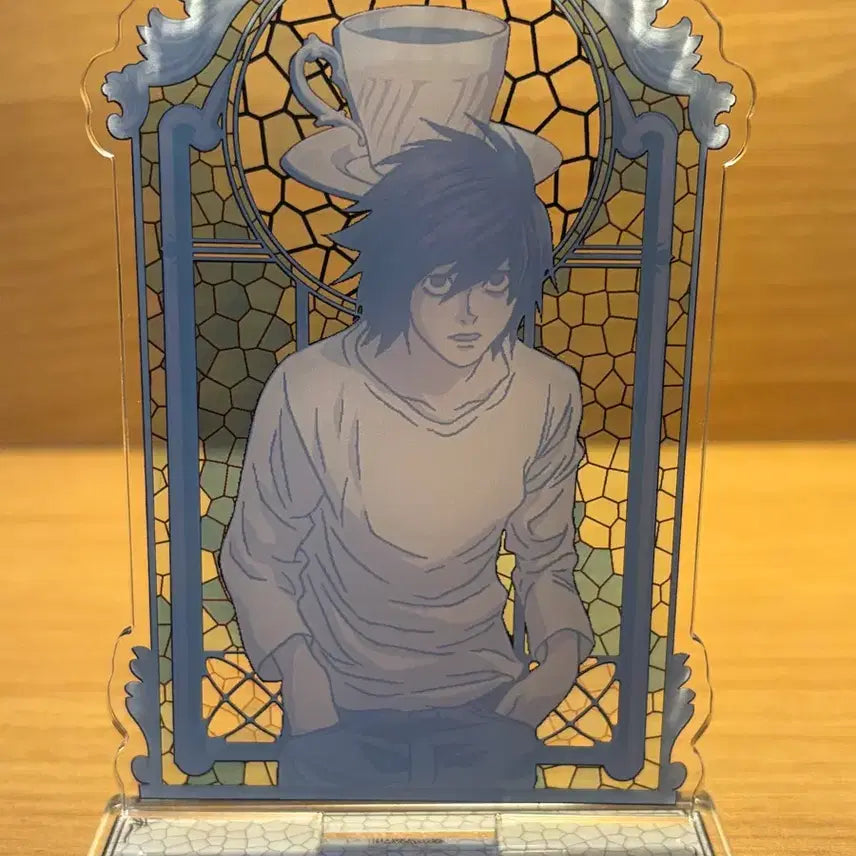 [BUNJANG] Death Note L Tunee Collaboration Cafe Acrylic Stand / 판매)데스노트 엘(L) 투니크 콜라보 카페 아크릴 스탠드