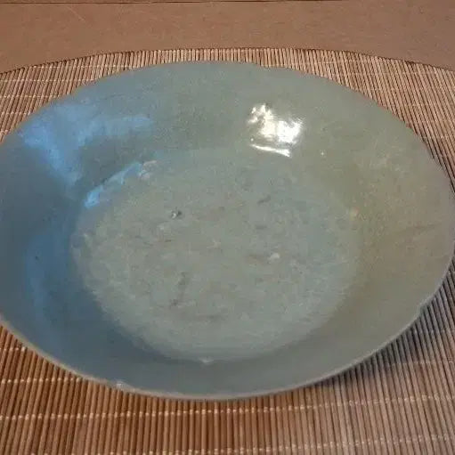 [BUNJANG] Goryeo Dynasty Celadon Lotus Flower Plate / 연화형 청자 접시고려시대